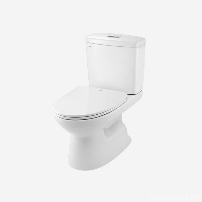 Bồn cầu men sứ nắp đóng êm 2 khối Inax AC-504VWN-2 1 Bồn cầu men sứ nắp đóng êm 2 khối Inax AC-504VWN-2