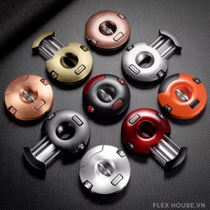 Dao cắt cigar chữ V nhiều màu cao cấp CGL9115