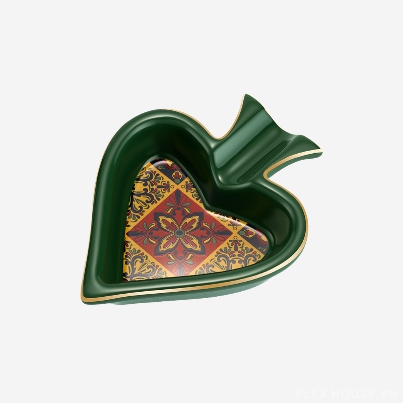 Gạt tàn cigar bằng gốm sứ họa tiết cổ điển CGL5143 9 Gạt tàn cigar bằng gốm sứ họa tiết cổ điển CGL5143 14