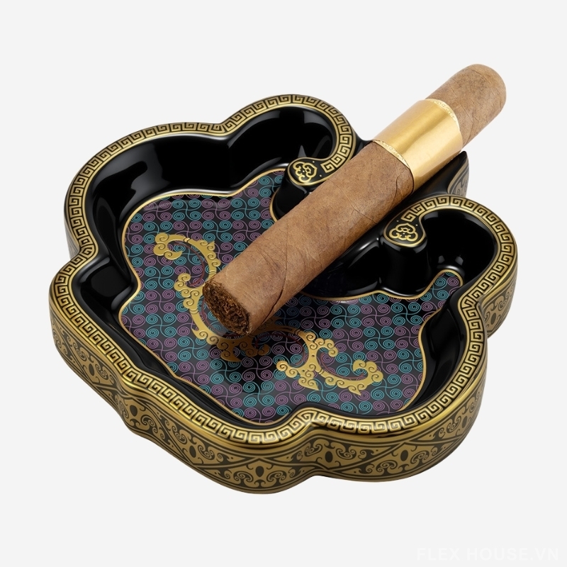 Gạt tàn xì gà gốm sứ phong cách vintage CGL0927 5 Gạt tàn xì gà gốm sứ phong cách vintage CGL0927 9