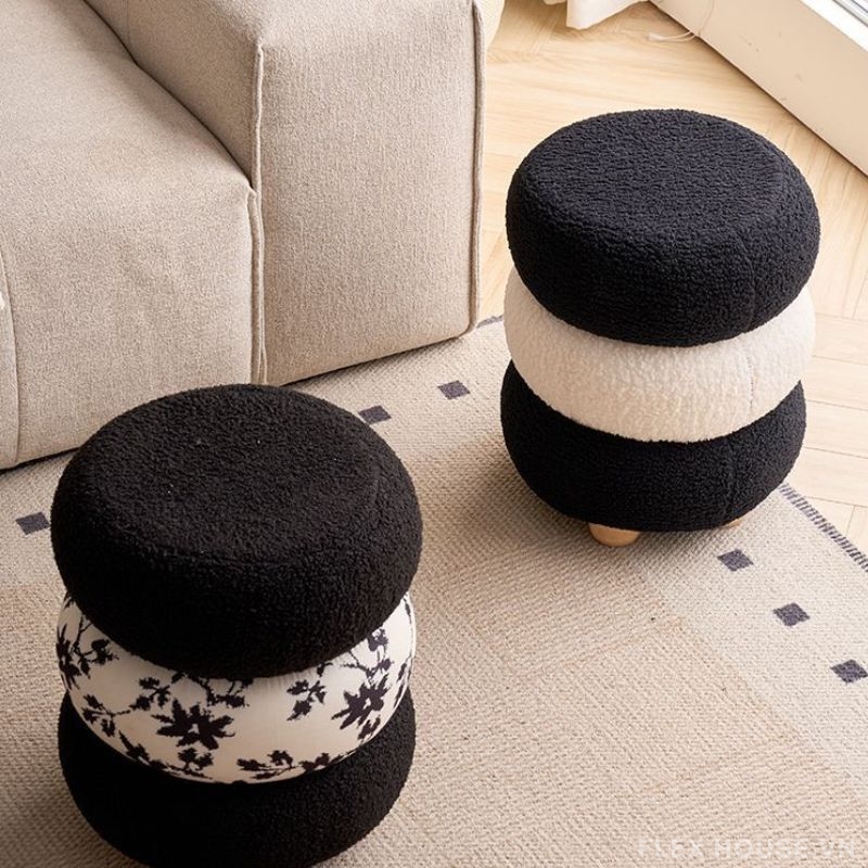 Ghế đôn sofa dáng donut 3 tầng nghệ thuật SR9244 2 Ghế đôn sofa dáng donut 3 tầng nghệ thuật SR9244 7