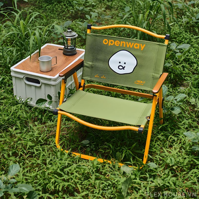 Ghế xếp dã ngoại kermit cao cấp openway JW3344 1 Ghế xếp dã ngoại kermit cao cấp openway JW3344