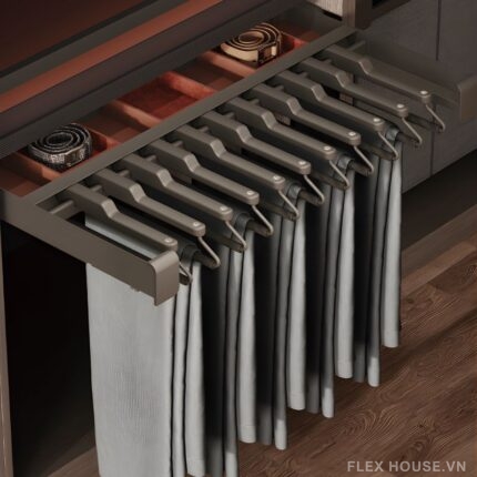 Giá treo quần âu âm tủ cao cấp Taura 25856