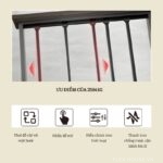 Giá treo quần âu âm tủ điều chỉnh cao cấp Taura 25861G