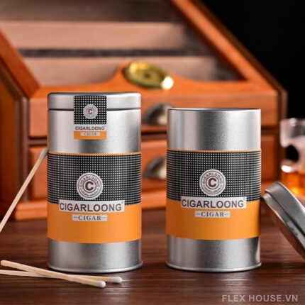 Hộp diêm gỗ dài cho xì gà cao cấp CGL3269