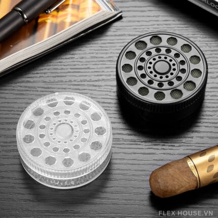 Hộp giữ ẩm xì gà dạng tròn cao cấp CGL2947