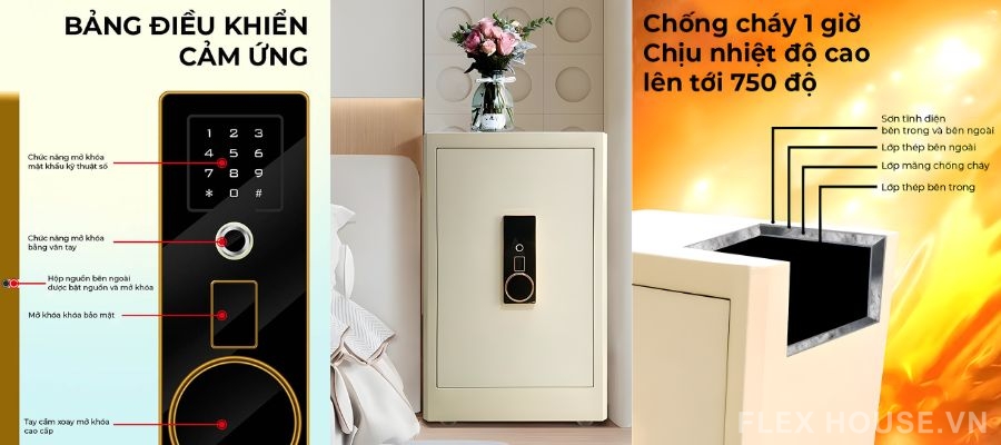 Két sắt có chống cháy không và khả năng bảo vệ tài sản thực tế đến đâu? 15 Két sắt có chống cháy không và khả năng bảo vệ tài sản thực tế đến đâu? 2