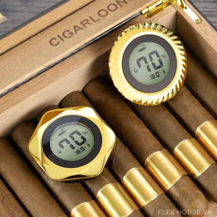 Nhiệt ẩm kế điện tử cao cấp cho humidor CGL5723
