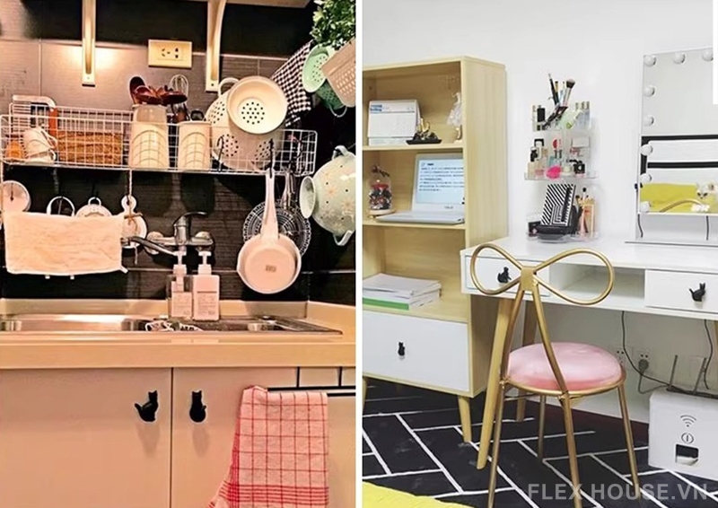 Núm tay nắm cánh tủ decor hình mèo mun JM899 12 Núm tay nắm cánh tủ decor hình mèo mun JM899 18