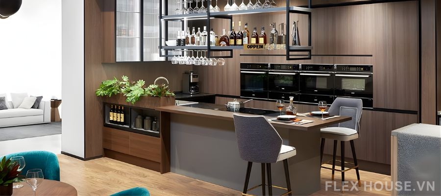 Thiết kế quầy bar đẹp trong nhà: Bí quyết tạo không gian chill đẳng cấp tại nhà 2 Thiết kế quầy bar đẹp trong nhà