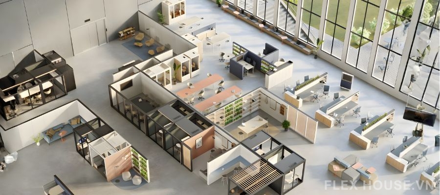 Xu hướng thiết kế văn phòng: Giải pháp không gian làm việc hiệu quả 15 xu hướng thiết kế văn phòng