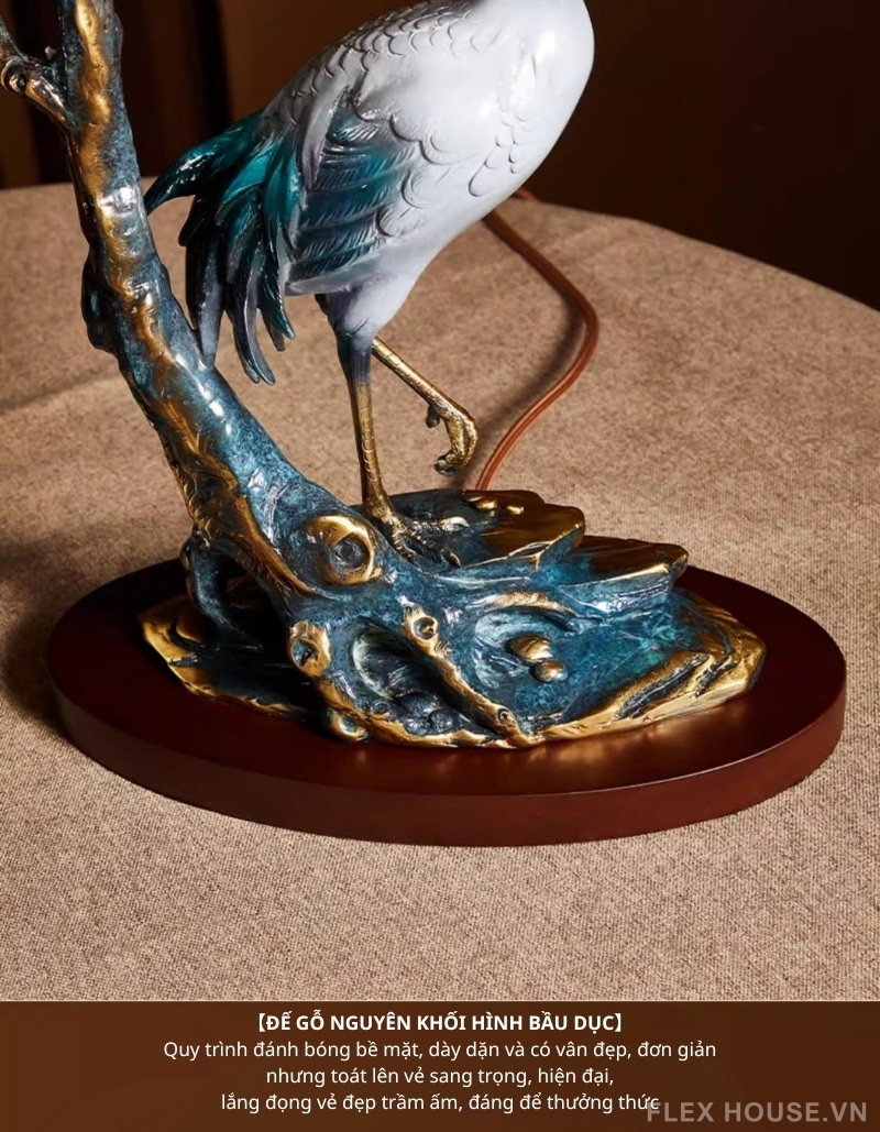 Đèn bàn thư phòng nhà hàng thiền ý kiểu cổ SRL3504 8 Đèn bàn thư phòng nhà hàng thiền ý kiểu cổ SRL3504