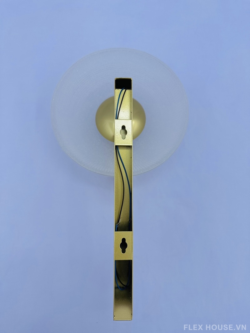 Đèn gắn tường hiện đại mặt đĩa thủy tinh VK120 8 Đèn gắn tường hiện đại mặt đĩa thủy tinh VK120
