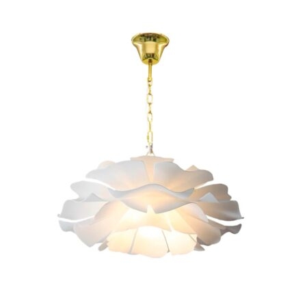 Đèn thả trần hoa trắng cách điệu Scandinavian TTK74