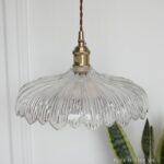 Đèn thả trần thủy tinh phong cách Nordic Vintage TT54