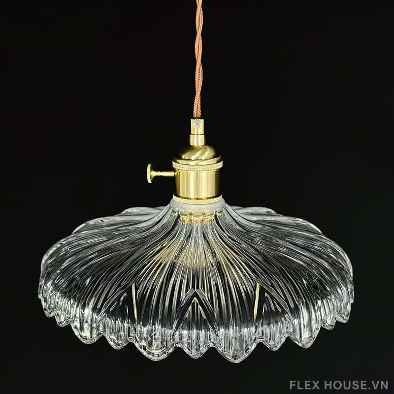 Đèn thả trần thủy tinh phong cách Nordic Vintage TT54 5 Đèn thả trần thủy tinh phong cách Nordic Vintage TT54