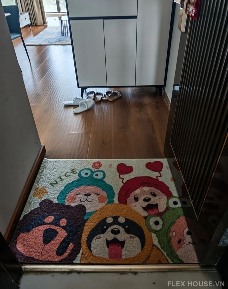 Thảm PVC chống trượt hình biệt đội Shiba cosplay YY106 10 Thảm PVC chống trượt hình biệt đội Shiba cosplay YY106