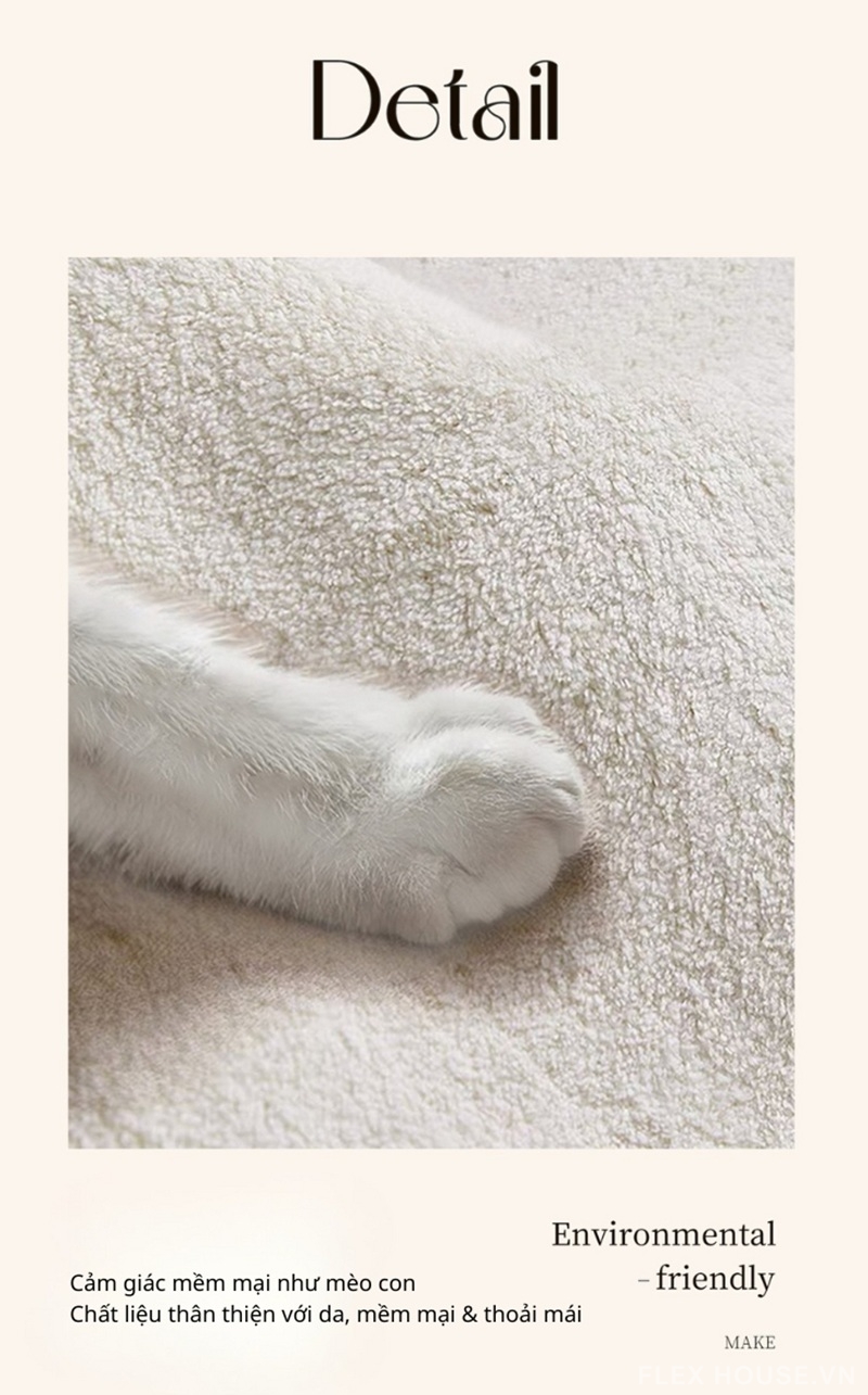 Thảm trải sàn Cashmere mềm mại hình gấu YY4345 8 Thảm trải sàn Cashmere mềm mại hình gấu YY4345