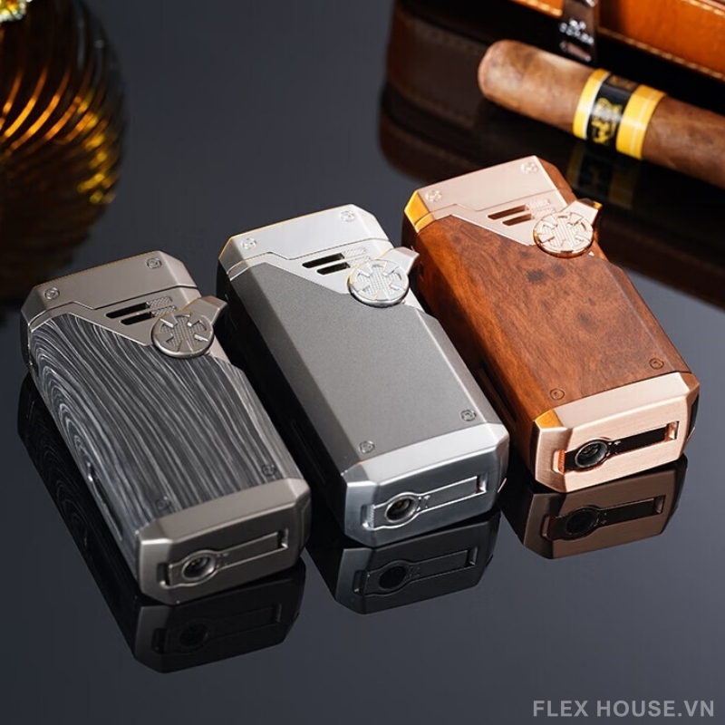 Bật lửa xì gà hợp kim kẽm kiểu dáng hiện đại CGL4274 (1) Bật lửa xì gà hợp kim kẽm kiểu dáng hiện đại CGL4274