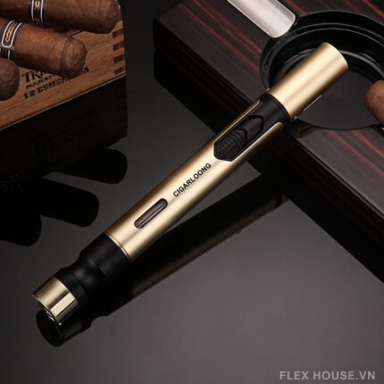 Bật lửa xì gà tích hợp kim châm và đục lỗ CGL7644