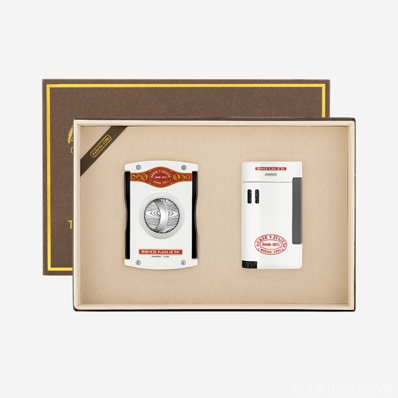 Bộ phụ kiện xì gà 2 món bật lửa dao cắt CGL9071 18 Bộ phụ kiện xì gà 2 món bật lửa dao cắt CGL9071 32