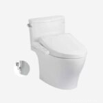 Bồn cầu nắp rửa điện tử men sứ 2 khối TOTO CS767RW18