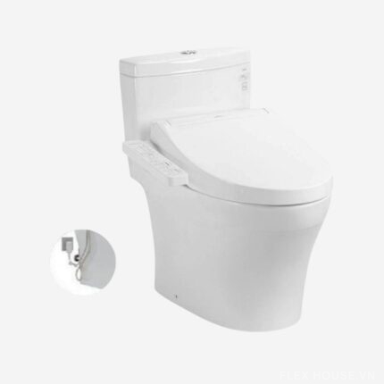Bồn cầu liền khối nắp rửa tự động TOTO MS889DRW16