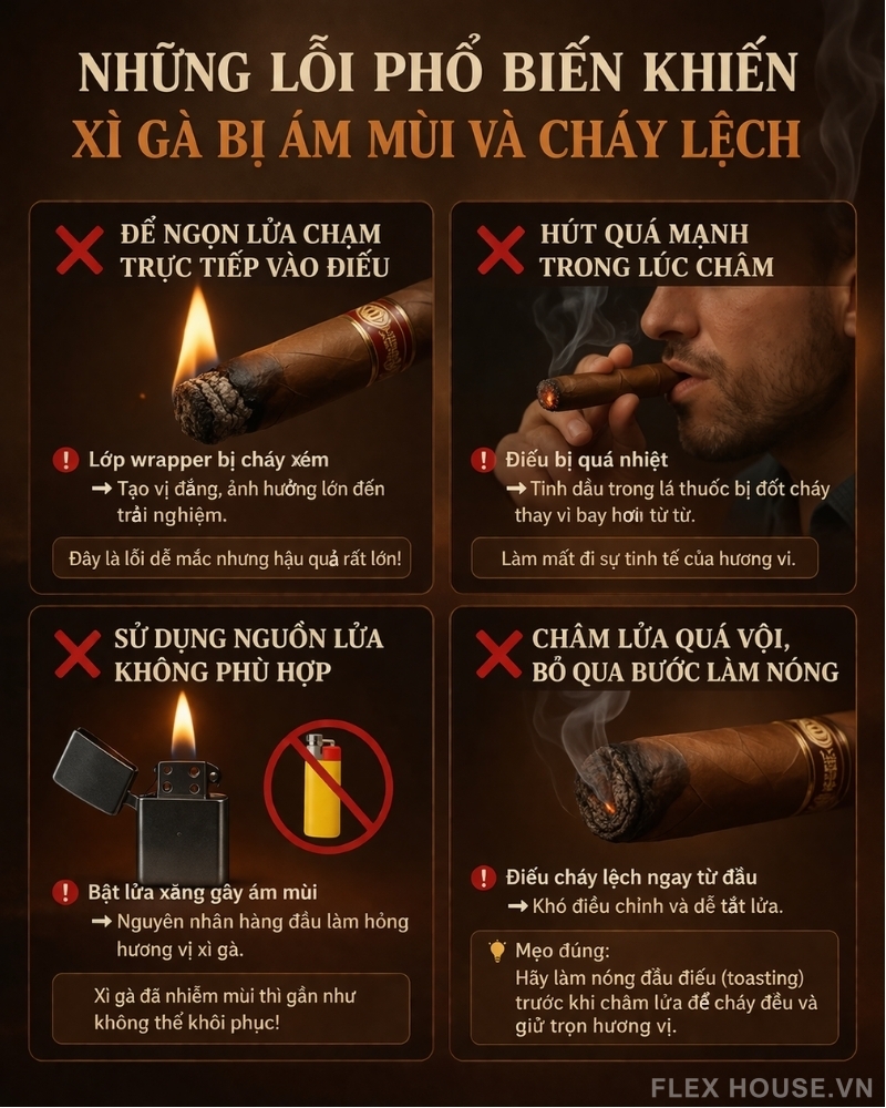 Cách Châm Lửa Xì Gà Không Bị Ám Mùi: Bí Quyết Người Chơi Xì Gà Nên Biết 16 Cách Châm Lửa Xì Gà Không Bị Ám Mùi: Bí Quyết Người Chơi Xì Gà Nên Biết 3