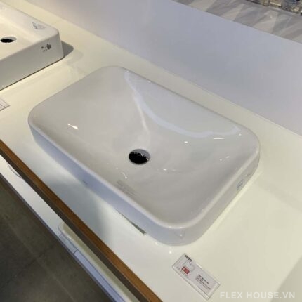 Chậu lavabo đặt bàn men sứ chống dính TOTO LT5716