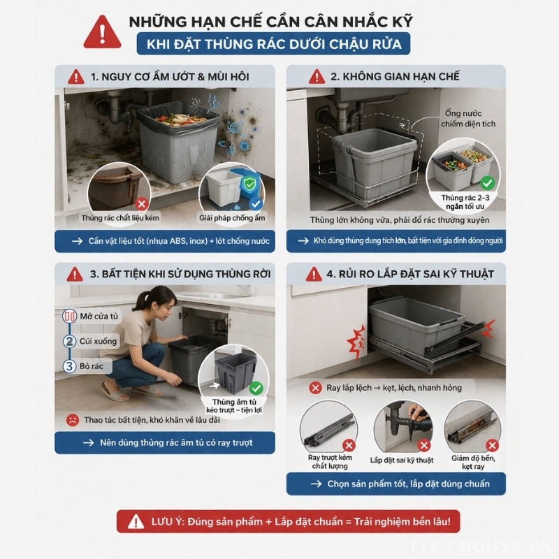Có Nên Đặt Thùng Rác Dưới Chậu Rửa? Phân Tích Ưu – Nhược Điểm Thực Tế 16 Có Nên Đặt Thùng Rác Dưới Chậu Rửa? Phân Tích Ưu – Nhược Điểm Thực Tế 3