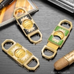 Dao cắt xì gà họa tiết cổ điển đa màu CGL0406