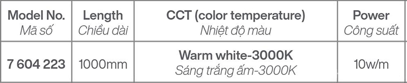 Đèn LED kệ kính lắp kẹp vào kính Imundex 7604223 4 Đèn LED kệ kính lắp kẹp vào kính Imundex 7604223 7