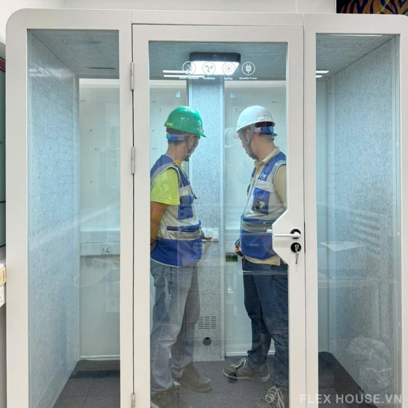 Dự án cung cấp Cabin cách âm cho Nhà Máy Bia Heineken