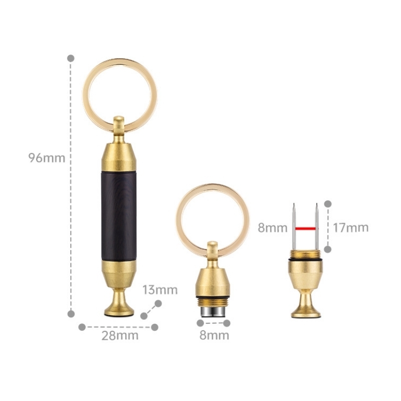 Đục xì gà 2 đầu kèm móc khóa tiện dụng CGL1145 9 Đục xì gà 2 đầu kèm móc khóa tiện dụng CGL1145 15