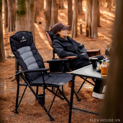 Ghế cắm trại xếp gọn cao cấp Mountainhiker JY7912