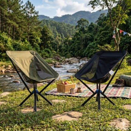 Ghế dã ngoại gấp gọn vải thoáng khí XP4672