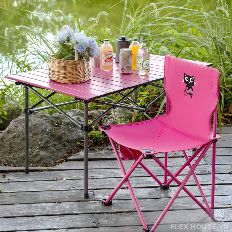 Ghế xếp cắm trại ngoài trời black cat ZW1870 5 Ghế xếp cắm trại ngoài trời black cat ZW1870 8