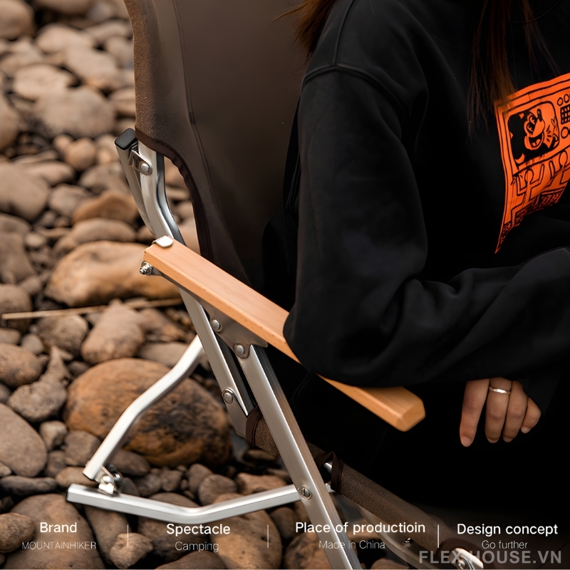 Ghế xếp dã ngoại Mountainhiker tay vịn gỗ JY7710 7 Ghế xếp dã ngoại Mountainhiker tay vịn gỗ JY7710 13