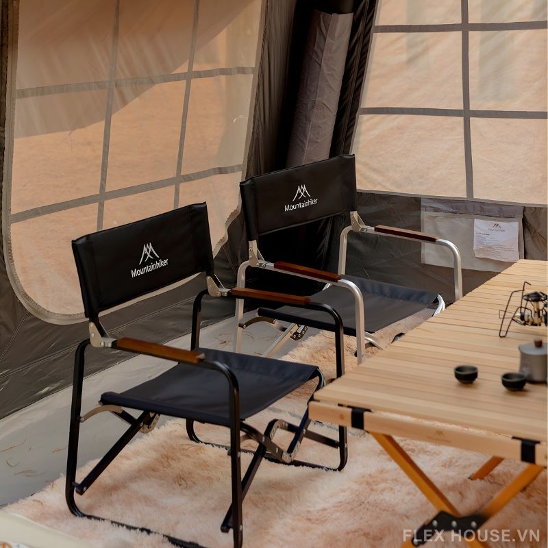 Ghế xếp dã ngoại khung kim loại cao cấp JM9992 1 Ghế xếp dã ngoại khung kim loại cao cấp JM9992