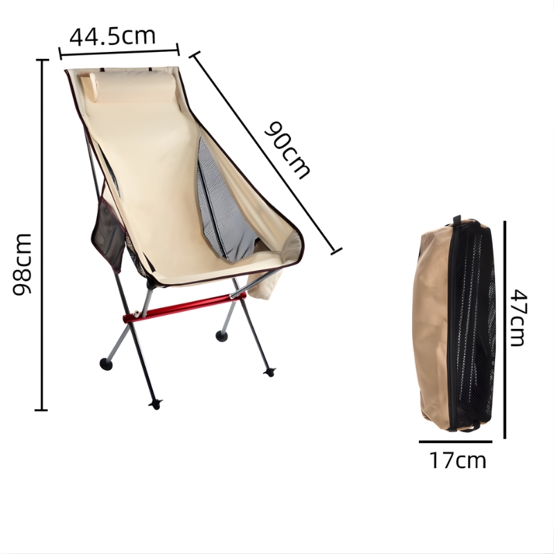 Ghế xếp dã ngoại lưng cao thư giãn NY6532 5 Ghế xếp dã ngoại lưng cao thư giãn NY6532 11
