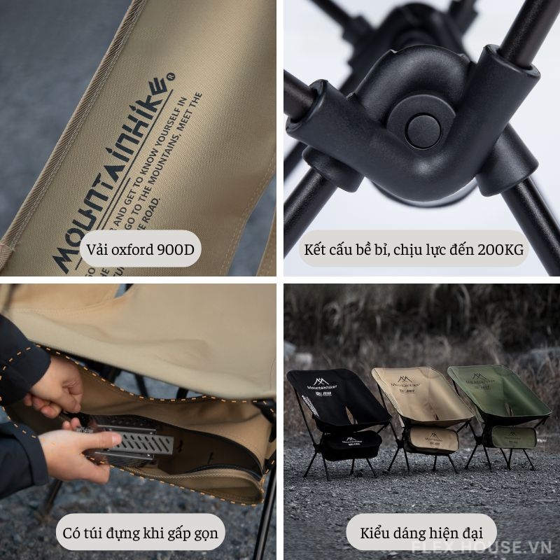 Ghế xếp dã ngoại núi non hùng vĩ moon chair JM9406 11 Ghế xếp dã ngoại núi non hùng vĩ moon chair JM9406
