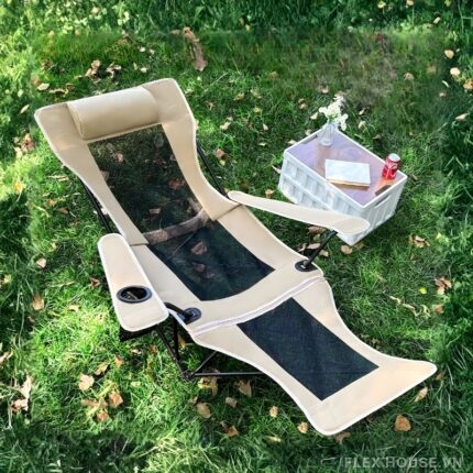 Ghế xếp dã ngoại tựa lưng thư giãn LF3515