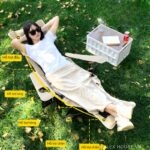 Ghế xếp dã ngoại tựa lưng thư giãn LF3515