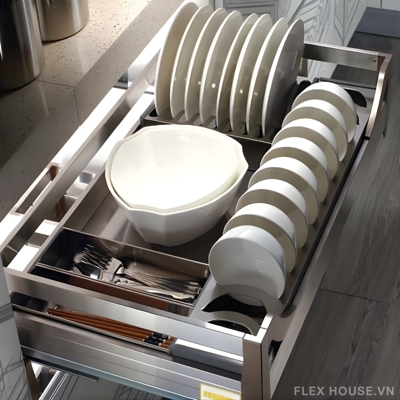 Giá Để Xoong Nồi Bát Đĩa Giải Pháp Tối Ưu Lưu Trữ Cho Tủ Bếp Dưới 17 Giá Để Xoong Nồi Bát Đĩa Giải Pháp Tối Ưu Lưu Trữ Cho Tủ Bếp Dưới 4