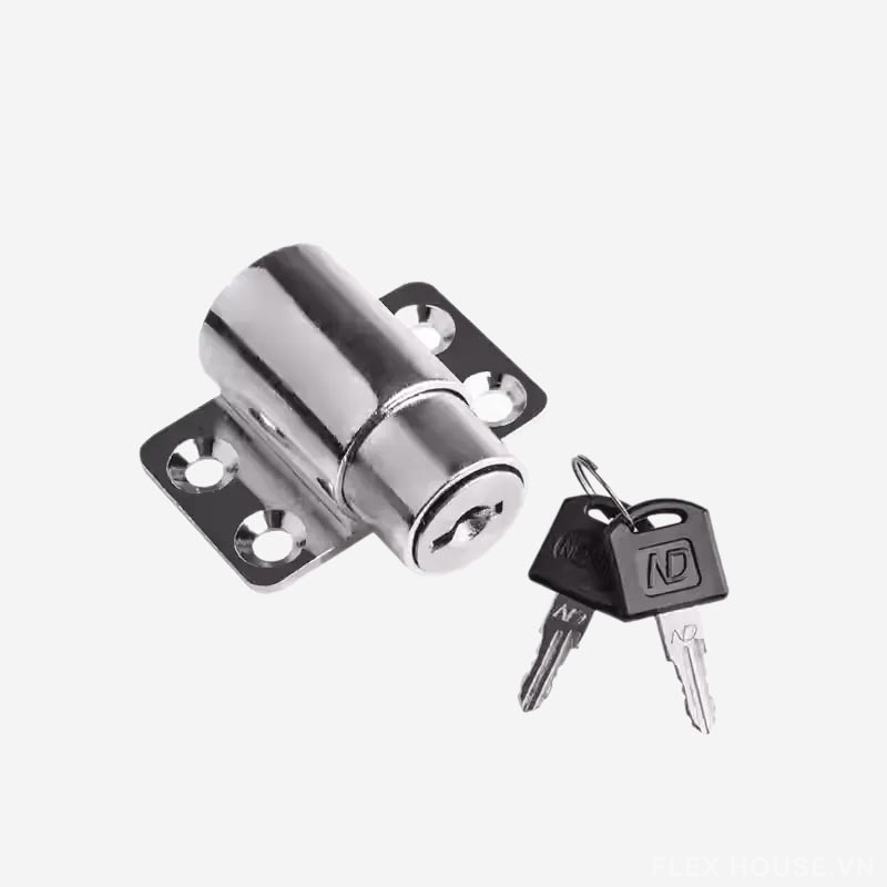 Khóa an toàn cho cửa trượt cửa sổ cửa đi KL435 (3) Khóa an toàn cho cửa trượt cửa sổ cửa đi KL435 1