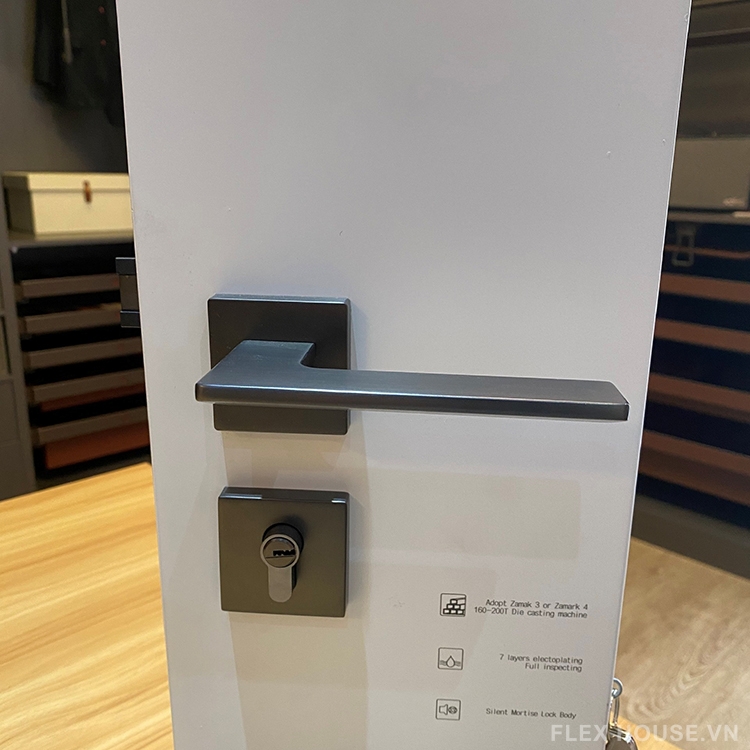 Khoá cửa phân thể tay gạt hợp kim hiện đại Taura D71Z177 8 Khoá cửa phân thể tay gạt hợp kim hiện đại Taura D71Z177 12