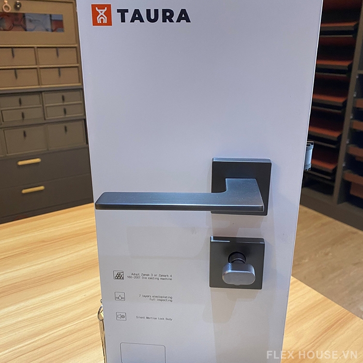 Khoá cửa phân thể tay gạt hợp kim hiện đại Taura D71Z177 7 Khoá cửa phân thể tay gạt hợp kim hiện đại Taura D71Z177 11