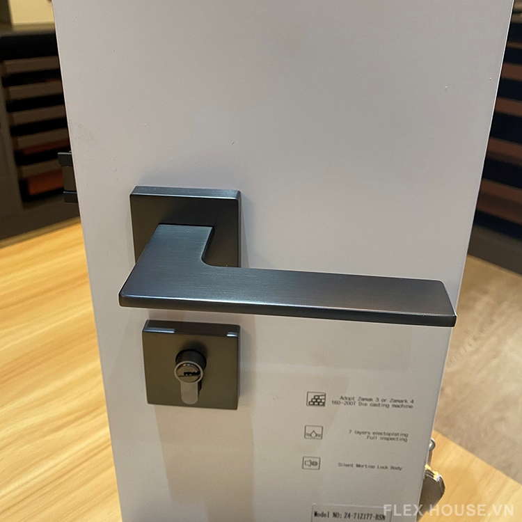 Khoá cửa phân thể tay gạt hợp kim hiện đại Taura D71Z177 6 Khoá cửa phân thể tay gạt hợp kim hiện đại Taura D71Z177 10