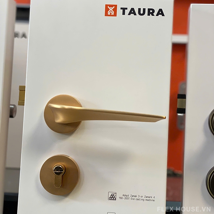 Khoá cửa phân thể tay gạt phòng ngủ Taura D72Z203 7 Khoá cửa phân thể tay gạt phòng ngủ Taura D72Z203 13