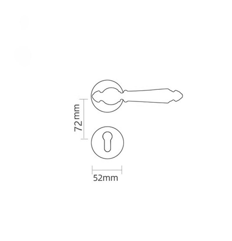 Khoá cửa phòng hiện đại hợp kim kẽm Taura C82Z322 11 Khoá cửa phòng hiện đại hợp kim kẽm Taura C82Z322 15